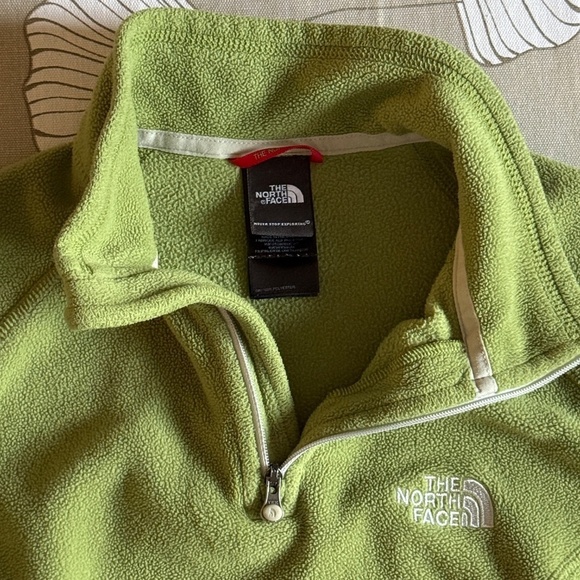 The North Face Classic Polartec Fleece Layering Quarter Zip Pullover XS - Picture 3 of 9